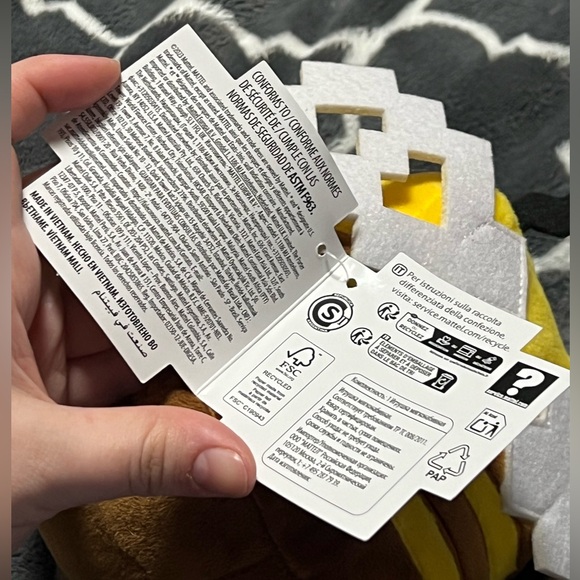 Minecraft Bee Plush by Mattel - New with Tags - Picture 13 of 13